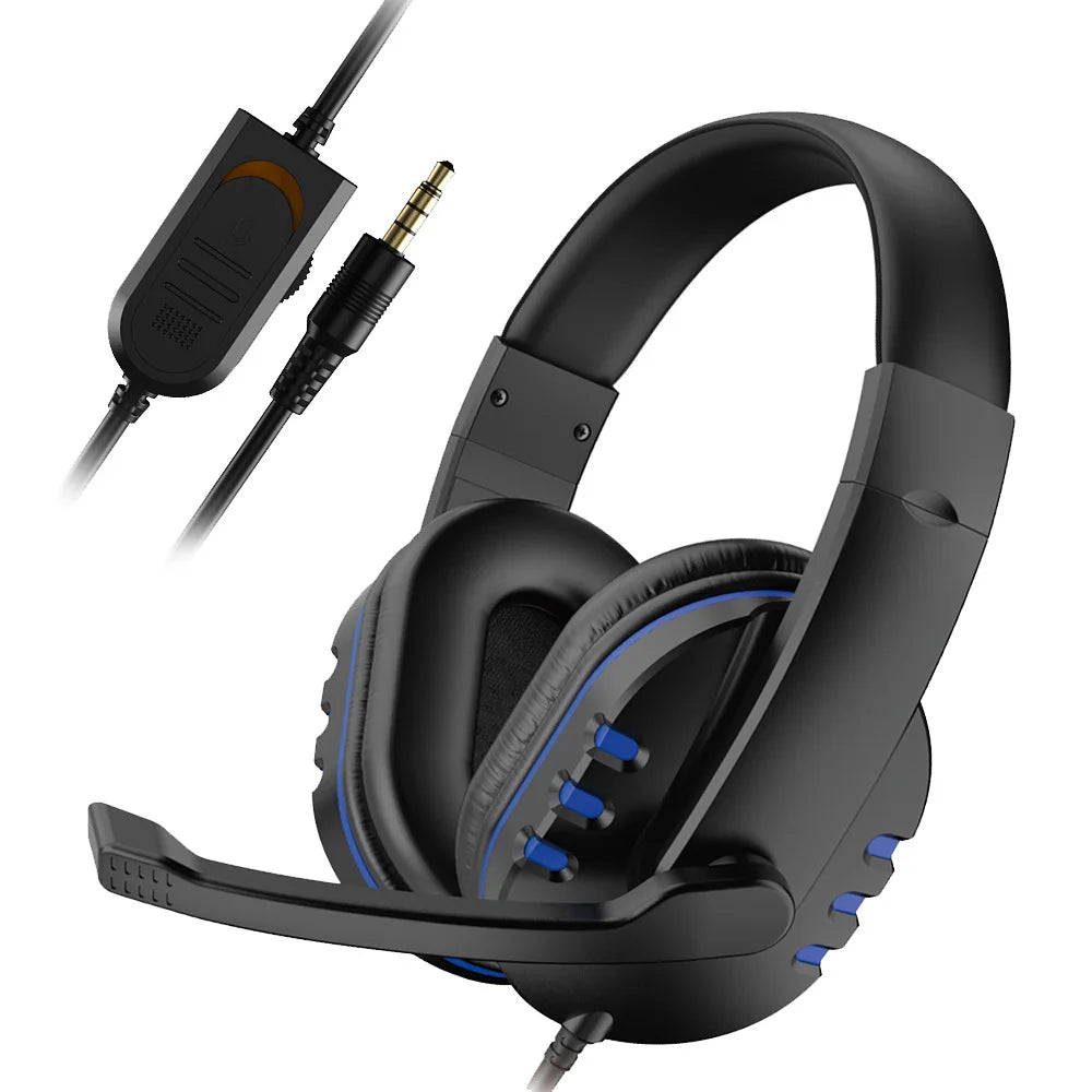 Wired Gaming Headset with Microphone for PS4/PC-0