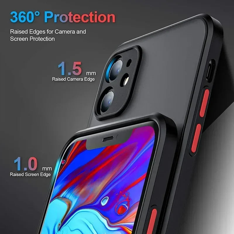 New 2025 Exquisite Phone Case For iPhone 16 Pro Case iPhone 11 12 13 14 Pro Plus Case Silicone Bumper Shockproof iPhone 15 Case