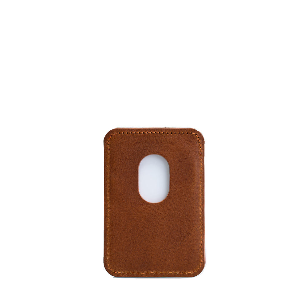 Leather MagSafe wallet - The Minimalist-1