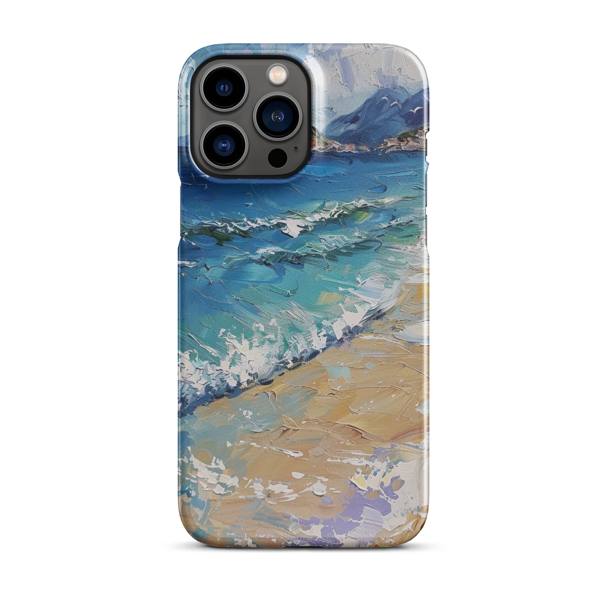Beach Painting Phone case for iPhone