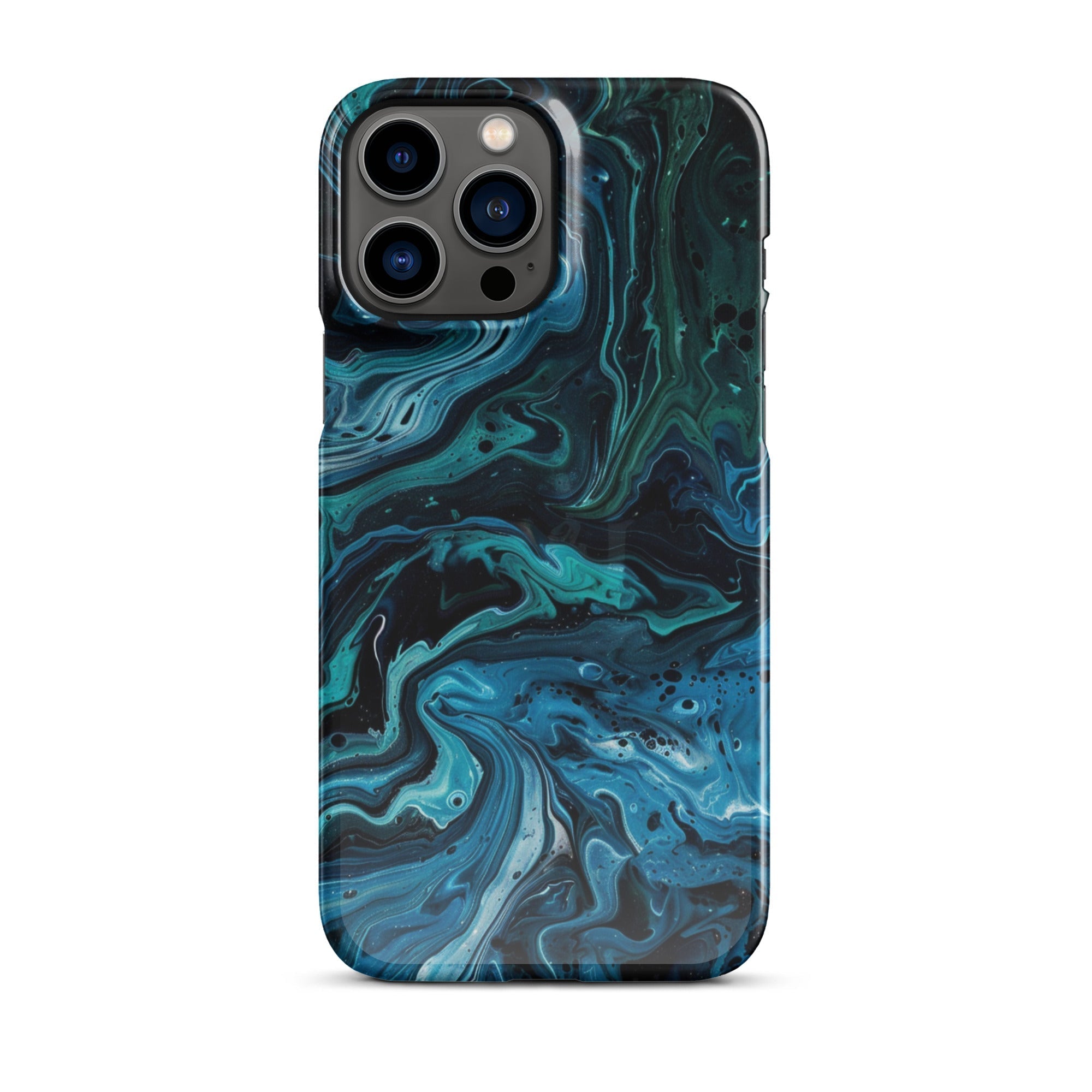Abstract Blue Phone case for iPhone-20